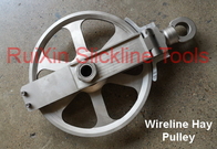Fundición de aluminio Hay Pulley Wireline Pressure para la dirección del control