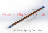 Niquele la conexión del SENIOR QLS del centralizador de la primavera del cable metálico del acero de aleación