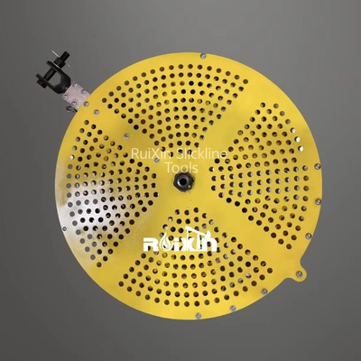 Equipo de control de presión por cable de carga segura de 10T 720MM OD Cable de polea de heno para el funcionamiento y la línea de deslizamiento