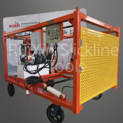 Equipo de control universal hidráulico para carrete de cable liso