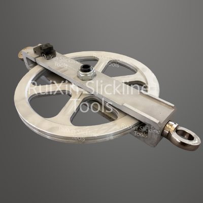 Pulley de heno de cable 12 pulgadas 20 pulgadas Carga segura 50KN Equipo de superficie de línea lisa