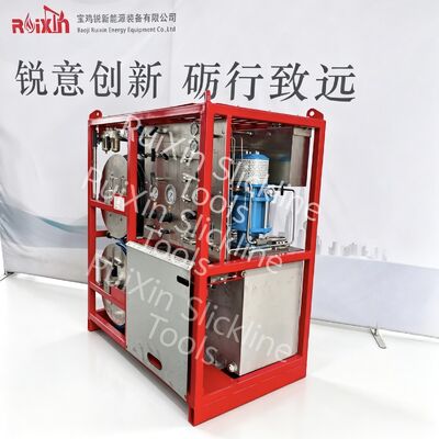 Equipo hidráulico del cable metálico del sistema 5000PSI ~15000PSI API de la bomba de inyección de grasa del control de Slickline PCE