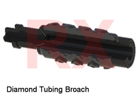 Aleación de níquel del cable metálico de Diamond Tubing Broach Gauge Cutter