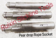 Secuencia de la herramienta del cable metálico del zócalo de cuerda de Slickline de la gota de la pera 1,5 pulgadas