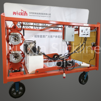 Equipo de control universal hidráulico para carrete de cable liso